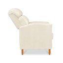 Ver imagem 6 de Poltrona Amamentação Reclinável Gisele - Poltrona Confortável para Leitura e Descanso - Bege
