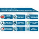 Ver imagem 5 de Colchão Casal Molas Masterpocket Ensacadas Confiance Visco Pillow Top (138x188x32) - D Angelis