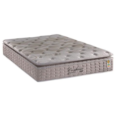 Colchão Casal Molas Masterpocket Ensacadas Confiance Visco Pillow Top (138x188x32) - D Angelis