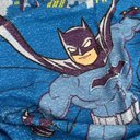 Ver imagem 2 de Toalha de Banho Infantil Batman Gotham Lepper Felpuda de Algodão para Menino Praia Piscina