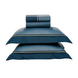 Jogo de Cama Queen Monte Solaro 300 Fios Cetim 100% Algodão Egípcio Trussardi - 1