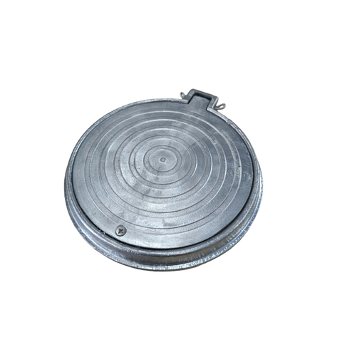 Tampa Inspeção Articulada 150mm Alumínio com Parafuso