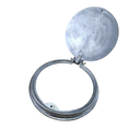 Ver imagem 3 de Tampa Inspeção Articulada 150mm Alumínio com Parafuso