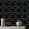 Painel 3d 50x50cm Pvc Revestimento de Parede Kit 10 Peças - 7