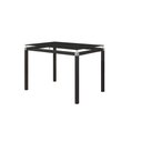 Ver imagem 3 de Jogo Mesa Cozinha 107 X 70cm 4 Cadeiras 118 Assento Preto