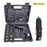 Parafusadeira Elétrica 47 Pcs - Preto - 110v/220v - 3