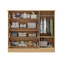 Ver imagem 5 de Cômoda Infantil 95cm 1 Porta e 4 Gavetas Encanto Multimóveis Mp4449 Madeirado