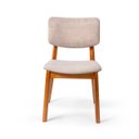 Ver imagem 4 de Kit 6 Cadeira de Jantar Madeira Maciça Manuela Estofada Premium Ergonomica Confortável Di Franco