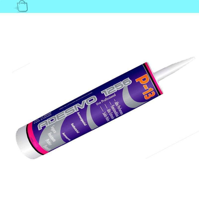 Selante Adesivo 1256 P-13 Premium Sbrix 400g Branco - 1
