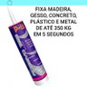 Selante Adesivo 1256 P-13 Premium Sbrix 400g Branco - 2