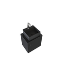 Ver imagem 6 de Gabinete Armário para Banheiro 40cm Mdf com Cuba - Latina Preto