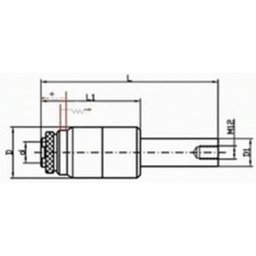 Mandril Flutuante Haste Paralela M3 a M12 - Jg Tools - 2