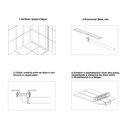 Ver imagem 4 de Ralo Sm Inox Clean 80x8 cm com Tampa Invisivel c/ 01 Saida - RLI800