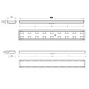 Ver imagem 5 de Ralo Sm Inox Clean 80x8 cm com Tampa Invisivel c/ 01 Saida - RLI800