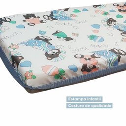 Mini Berço 100% MDF com Colchão Léo Yescasa - 7