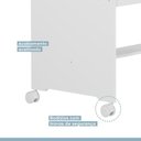 Ver imagem 6 de Mini Berço 100% MDF com Colchão Léo Yescasa