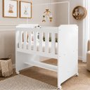 Ver imagem 1 de Mini Berço 100% MDF com Colchão Léo Yescasa Branco