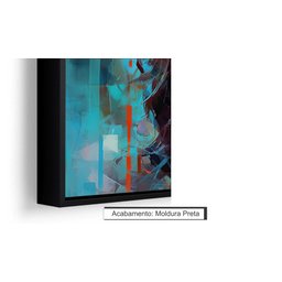 Quadro Decorativo Canvas com Filete Católico Religioso Jesus Cristo Gg - 3