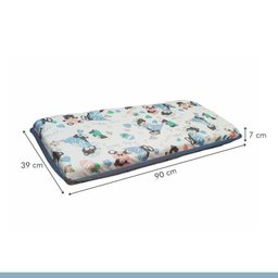 Mini Berço 100% MDF com Colchão Léo Yescasa - 9