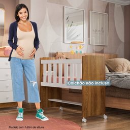 Mini Berço 100% MDF com Colchão Léo Yescasa - 4