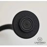 Torneira Cozinha Flexível Parede Cone Jato Duplo Preto/preto - 7