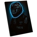 Ver imagem 3 de Quadro Decorativo Piloto Neon Azul