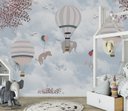 Ver imagem 4 de Papel de parede balão menina elefantinha infantil M² PP127