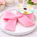 Ver imagem 3 de Rolo Fita Aramada Rosa Pelúciada Páscoa 6,3cm 2,7m Kit 2pçs