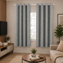 Ver imagem 3 de Cortina Blackout Linho 2,80 X 1,70m Tecido Corta Luz Sala Cinza
