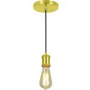 Ver imagem 2 de Kit 2 Pendente Tubo Cilindro Nordic Dourado