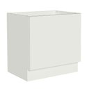 Ver imagem 6 de Balcão para Forno de Embutir 80 X 60 Cm sem Tampo Branco Agata, Glamy, Stella Madesa Branco