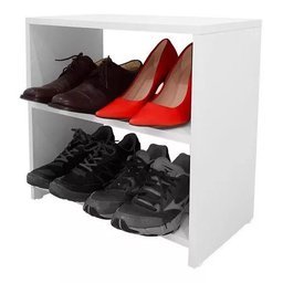 SAPATEIRA ORGANIZADORA COM BANCO HALL ENTRADA – BRANCO - 3