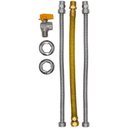 Ver imagem 1 de Kit Ligação Aquecedor 1/2"água 3/4"gás 40cm Registro 90 Druck