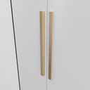 Ver imagem 4 de Quarto Modulado Adapt 9 Portas 4 Gavetas MDP 465cm Branco