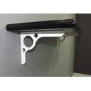 Ver imagem 2 de Mão Francesa Média 15x20cm Bola BRANCA All Style