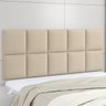Cabeceira Casal Estofada Luna 150x60cm  - 1