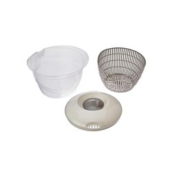 Secador de Saladas Manual 4 Litros Cinza Mais Guarda Salada Plasutil - 3
