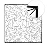 Escultura de Parede Abstrata Formas Geométricas - 4