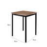 Mesa Quadrada 90cm para Sala de Jantar Tampo BP Adriana - 3