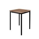 Ver imagem 2 de Mesa Quadrada 90cm para Sala de Jantar Tampo BP Adriana Preto/Demolição