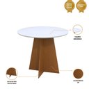 Ver imagem 2 de Mesa Redonda Paraty 90 Cm de Diâmetro Mdf