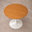 Ver imagem 5 de Mesa de Jantar Redonda Saarinen Basic Freijó 110cm Branca Design Moderno