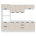 Ver imagem 4 de Cozinha Compacta 250073 5 Peças Meena Branco Creme Politorno Móveis
