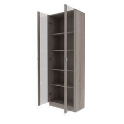 Kit 2 Armários para Escritório 2 Portas de Vidro ME4115  - 3