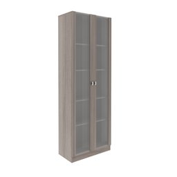 Kit 2 Armários para Escritório 2 Portas de Vidro ME4115  - 4