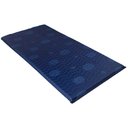 Ver imagem 1 de Colchonete Solteiro D20 Napa Azul Impermeável Lavável (78x188x8) - Luckspuma