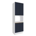 Ver imagem 1 de Kit Forno Celeste Kappesberg 100% Mdf 4 Portas Branco/azul 70cm