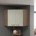 Ver imagem 1 de Armário Aéreo Modulado De Canto Fidelitá Paris 75cm 2 Portas