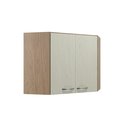 Ver imagem 3 de Armário Aéreo Modulado De Canto Fidelitá Paris 75cm 2 Portas
