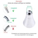 Ver imagem 3 de Bico Chuveirinho Cabeça Arejador Cone para Torneira Cozinha